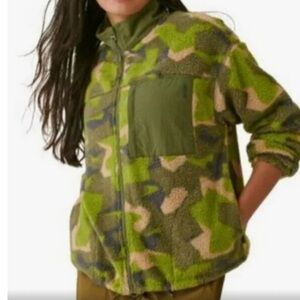 Bass Outdoor Fleece Camo Zipup